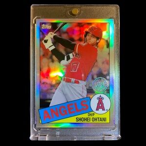 SHOHEI OHTANI REFRACTOR 2020 TOPPS CHROME BASEBALL CARD